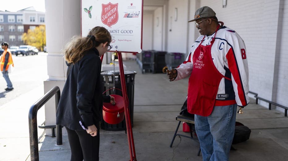 Salvation Army Bell ringer