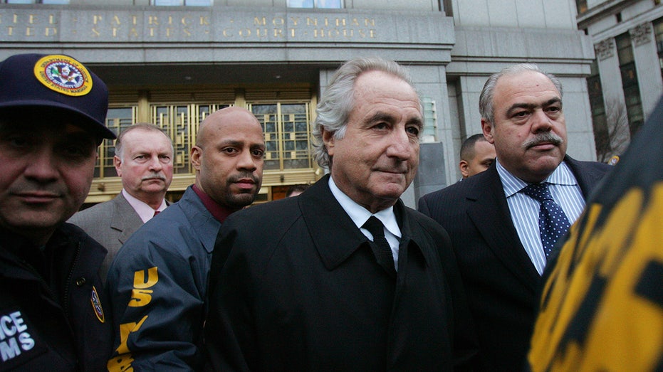 Bernie Madoff leaves court