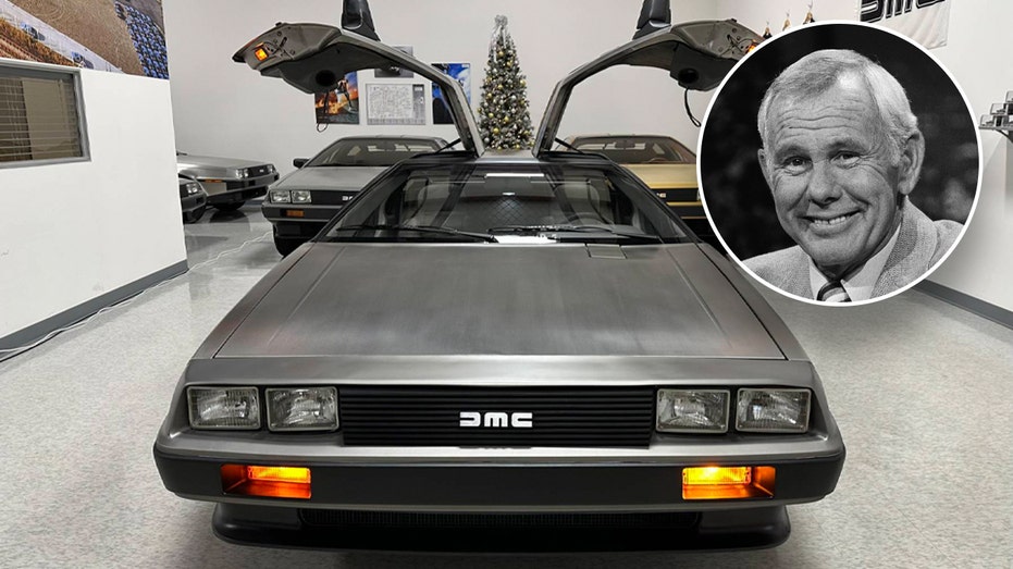 Johnny Carson s 81 DeLorean DMC 12 is up for auction Fox Business