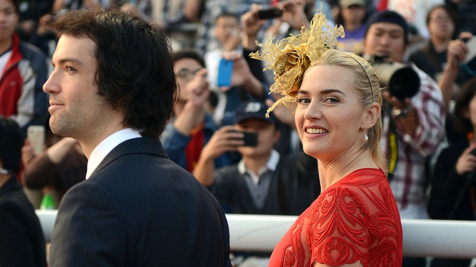 Kate Winslet with husband Edward Abel Smith 