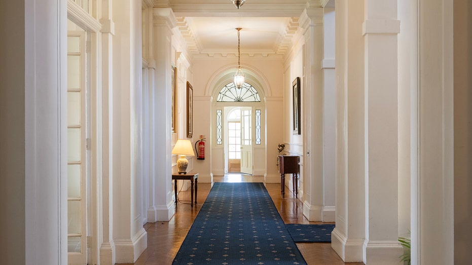 Indoor hallway