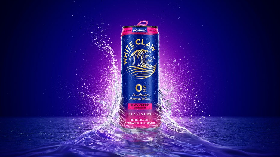 white claw non alcoholic can