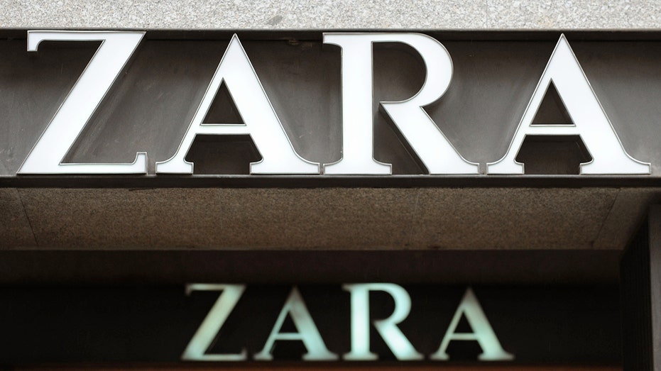Zara store logos