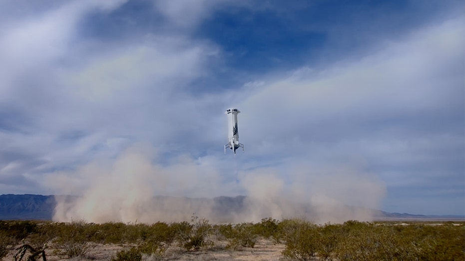 Blue Origin rocket booster