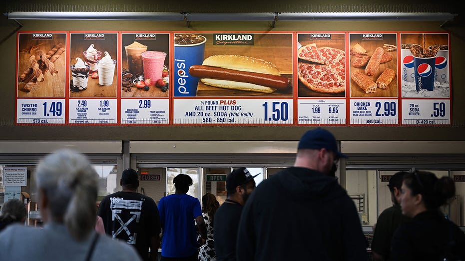 Costco food court menu