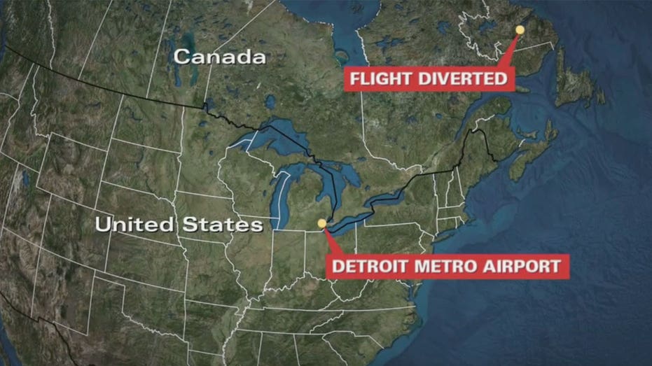 Delta flight diverted to Canada