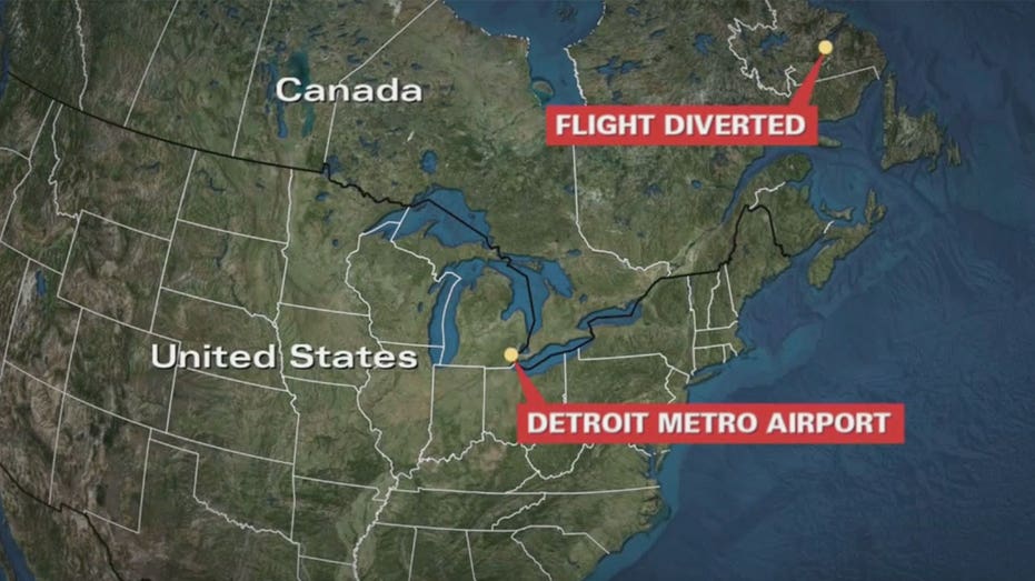 Delta flight diverted to Canada