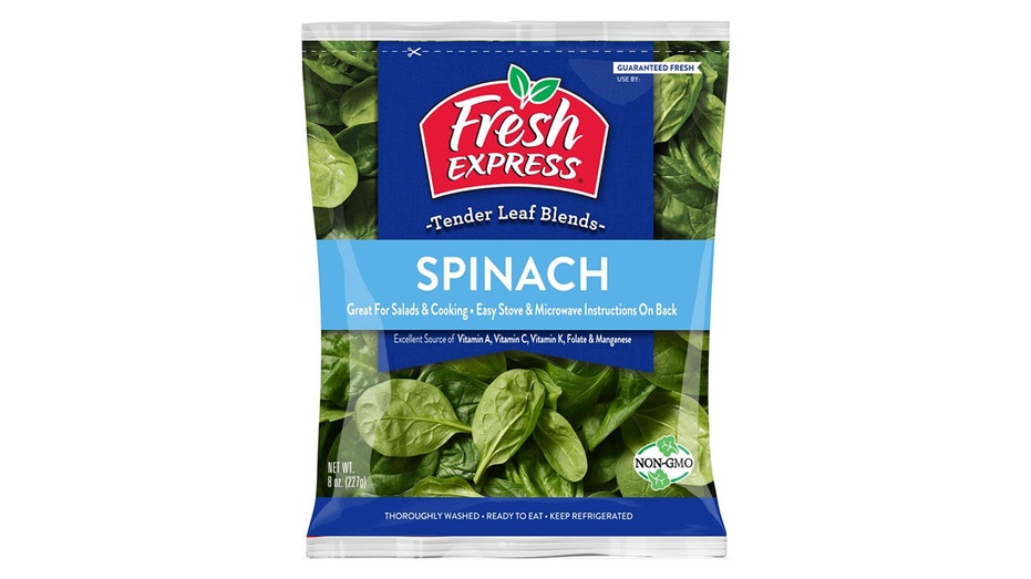 Recalled Fresh Express spinach