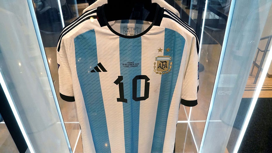 Messi jersey at auction