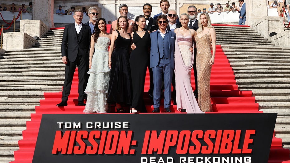 The cast of "Mission Impossible Dead Reckoning"