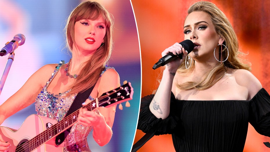 Taylor Swift and Adele split
