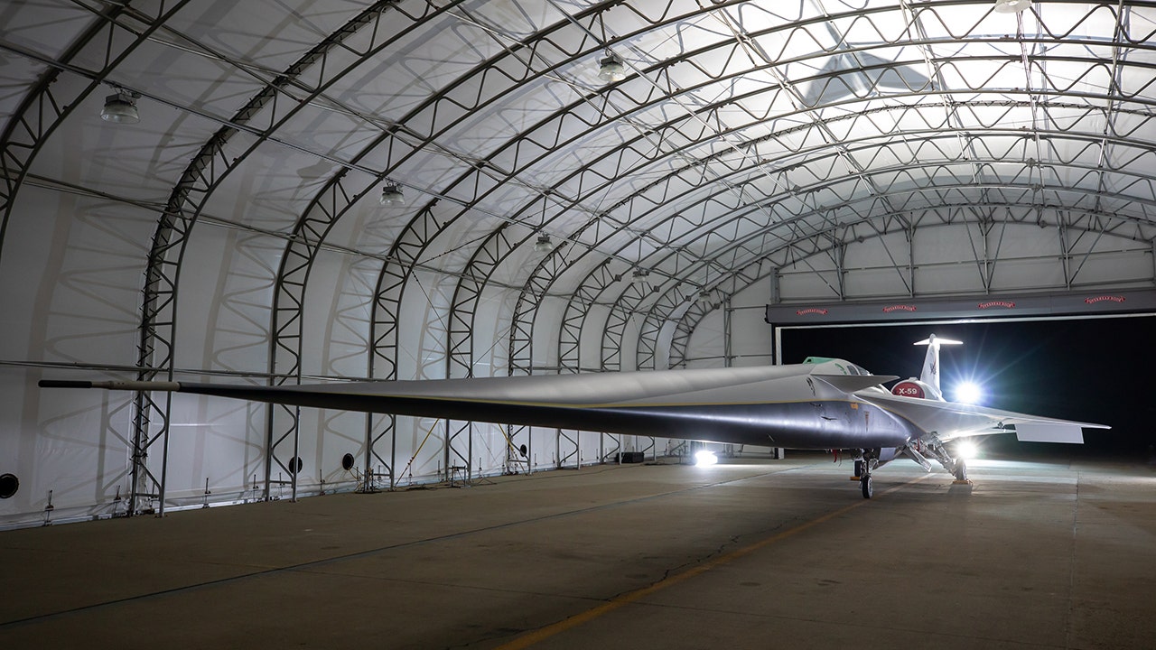 Lockheed Martin and NASA unveil futuristic X-59 supersonic aircraft, set to transform air travel