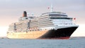SOUTHAMPTON, UNITED KINGDOM - DECEMBER 07: (FRANCE &amp; ITALY SALES OUT) The brand new luxury cruise liner Queen Victoria owned by Cunard sails up the Solent on her way to the Port of Southampton on December 7, 2007 in Southampton, England. (Photo by Mike Jones/Kos Picture Source via Getty Images)

