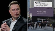 Elon Musk quoted by pro-life diaper company in new Times Square ad: 'Having children is saving the world'
