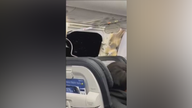 WATCH: Alaska Airlines passenger captures horrifying moments after plane part blew off mid-air