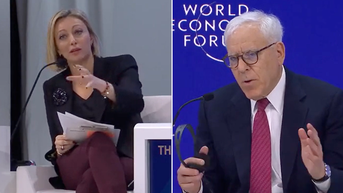 Billionaire businessman argues at WEF that Trump 'could well be elected again'