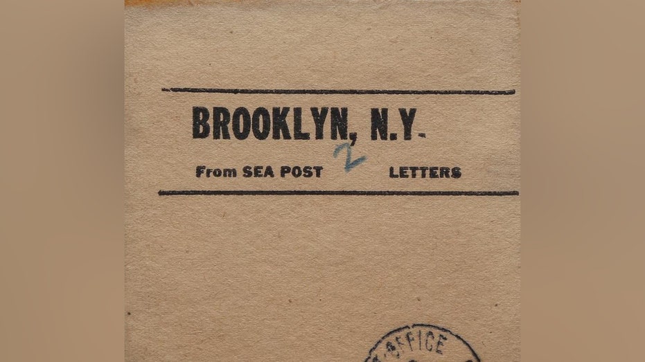 Close-up of Brooklyn signature on document