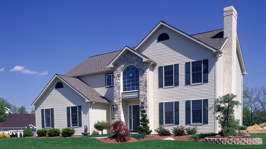 1990s Two Story Suburban House