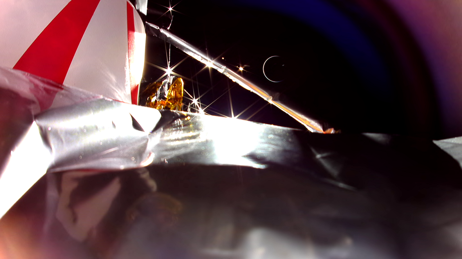 Astrobotic Peregrine lander captures image of Earth