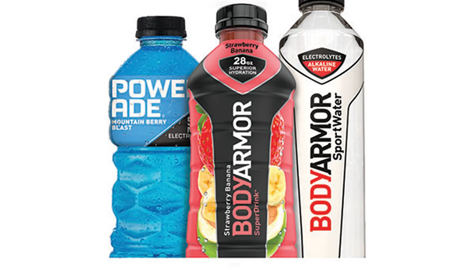 Variety of BodyArmor products