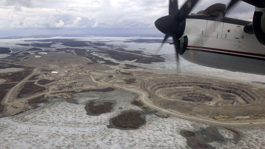 Diavik diamond mine in Northwest Territories