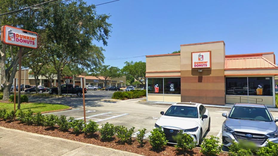 An outside shot of the Dunkin' Donuts location at 2265 Aloma Ave. in Winter Park