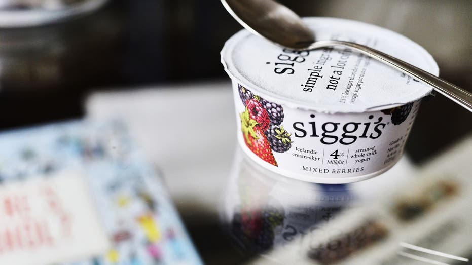 Single cup of siggi's yogurt