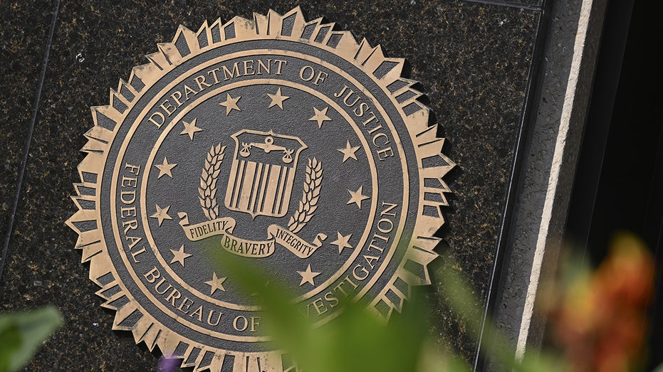 FBI seal at headquarters in DC