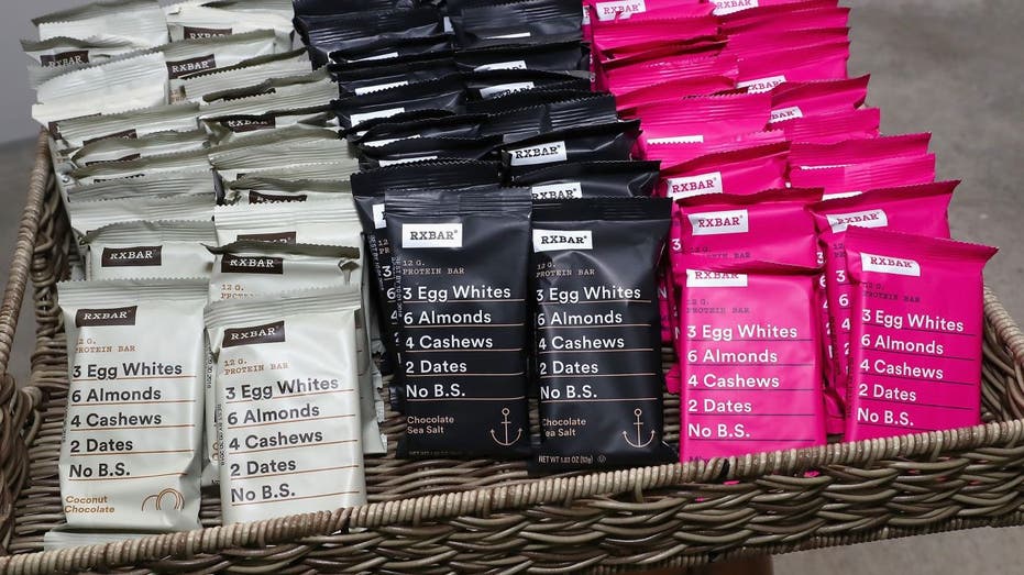 Large basket of RXBAR products