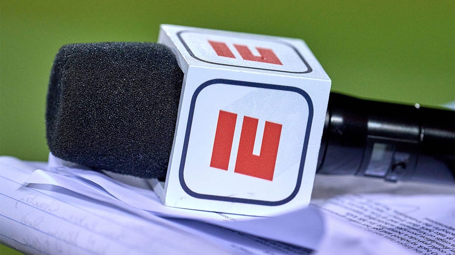 An ESPN microphone