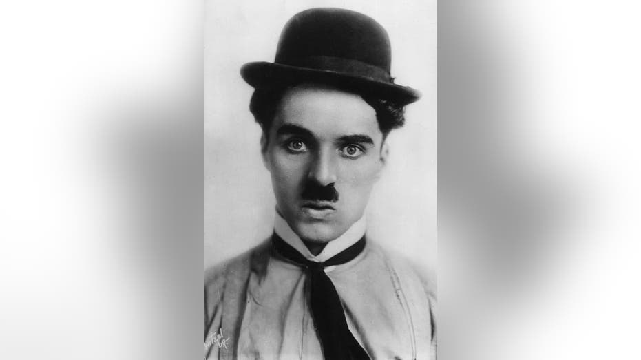 A close-up of Charlie Chaplin