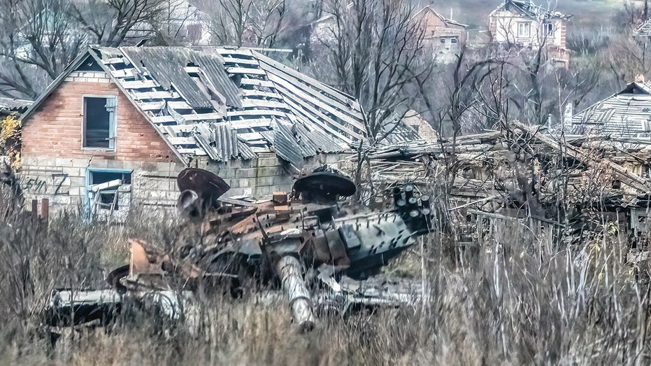 Ukraine village attacked