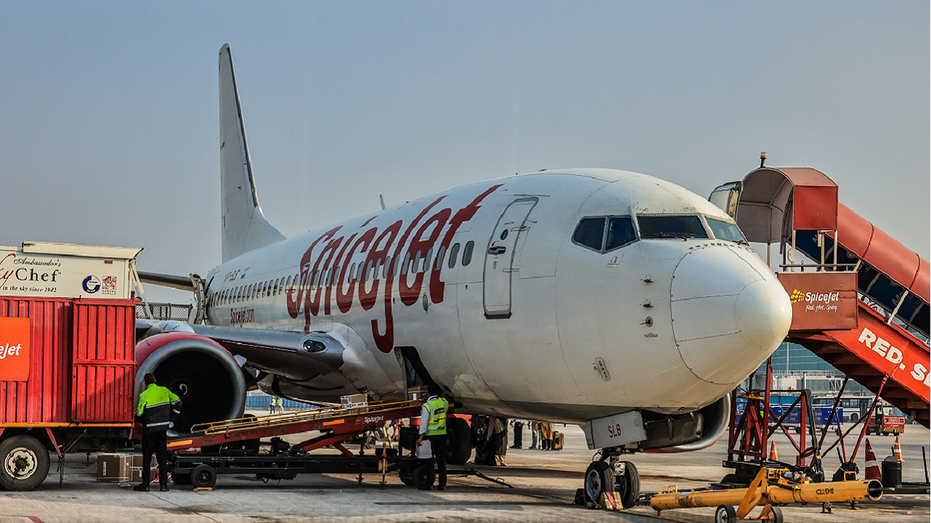 SpiceJet plane in India
