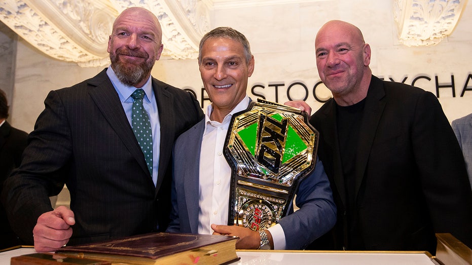 Triple H, Ari Emanuel, Dana White