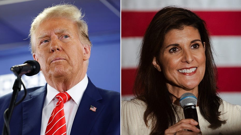 Donald Trump and Nikki Haley