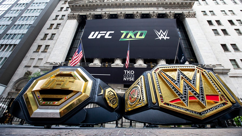 WWE TKO outside Wall Street