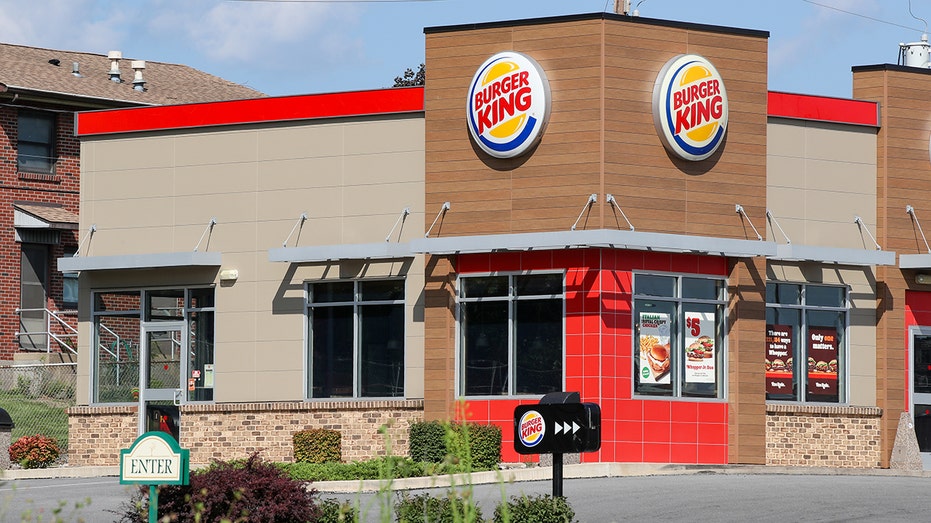 A Burger King restaurant