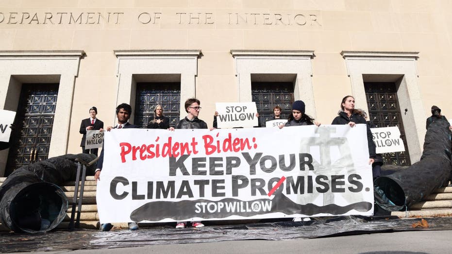 activists protesting Willow in D.C.