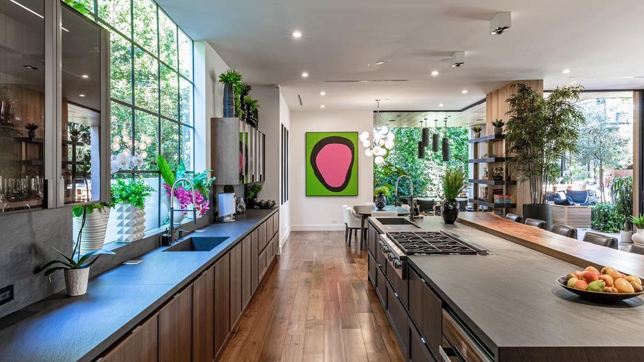 gourmet kitchen