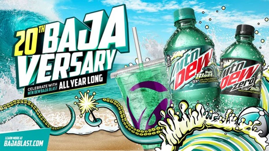PepsiCo announces 20th Anniversary promotion for Mountain Dew Baja Blast
