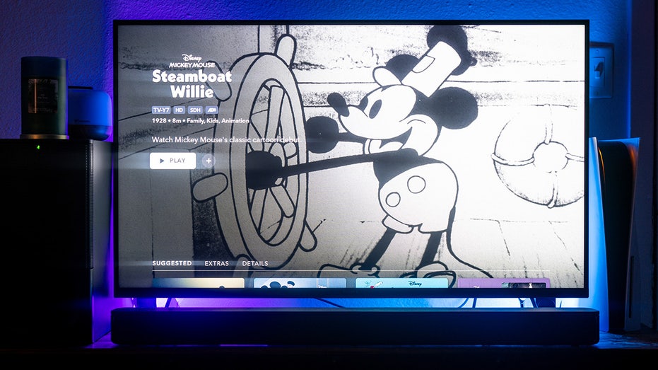 Steamboat Willie on Disney