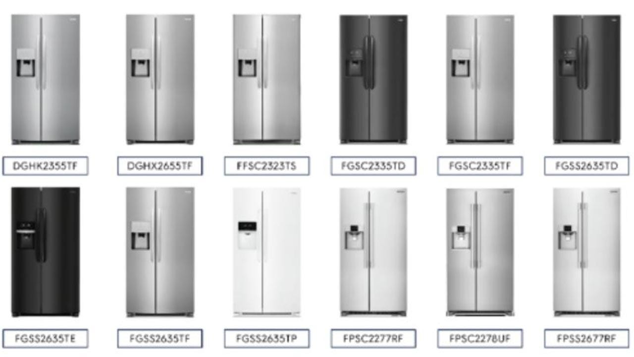 Frigidaire recalling nearly 400K refrigerators, .plastic can break off