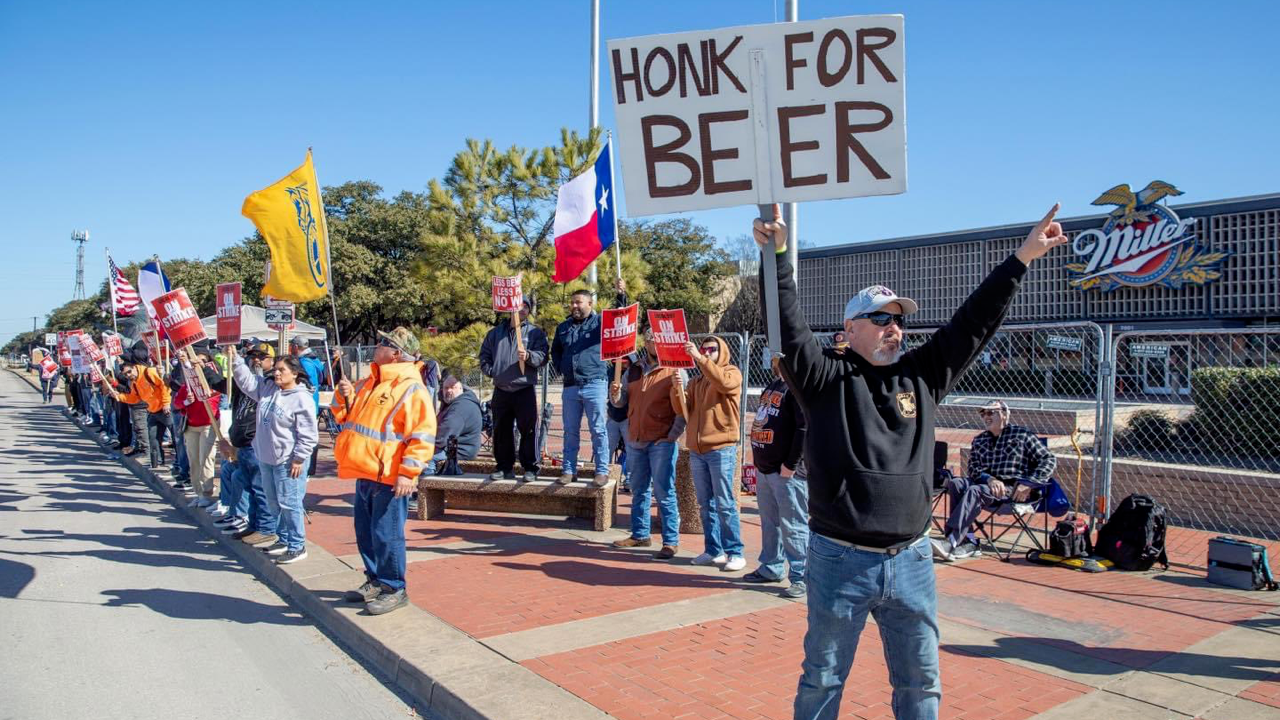 Teamsters take aim at Bud Light parent company in contract negotiations