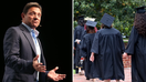 Jordan Belfort, The &quot;Wolf of Wall Street,&quot; reacted to a new report that showed high school graduates out earn some college students a decade after their enrollment.