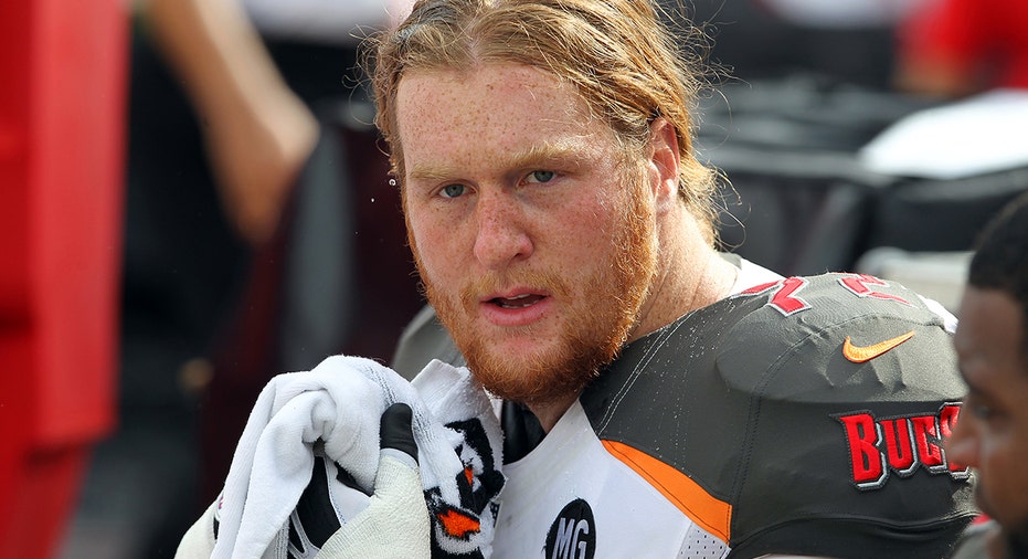 Garrett Gilkey on NFL sideline