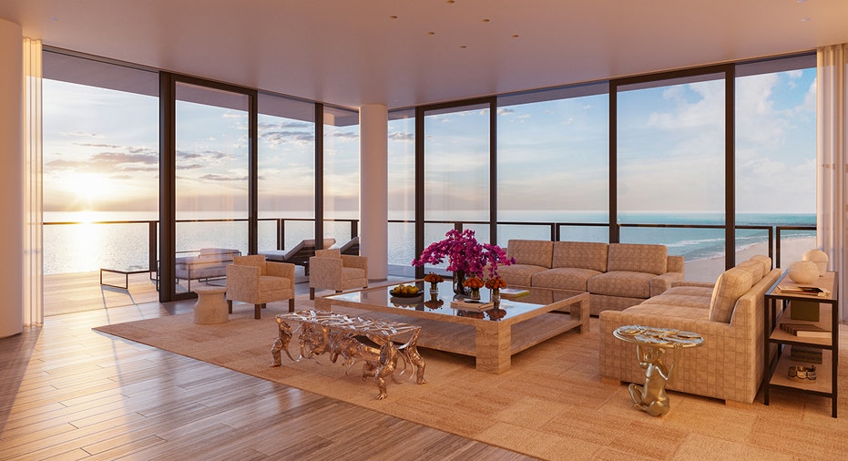SHVO Miami Beach residence living room