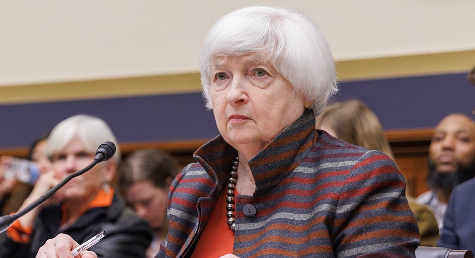 Treasury Secretary Janet Yellen testifies on Capitol Hill