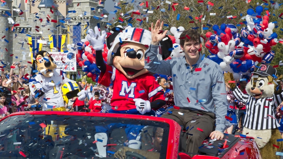 Eli Manning Super Bowl MVP Disney World