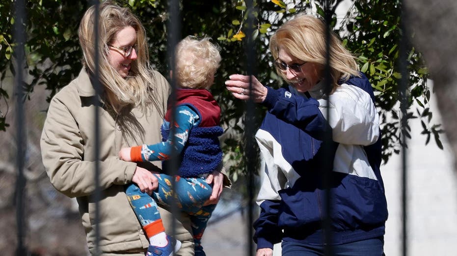 Theranos founder, Elizabeth Holmes in prison being visited her family