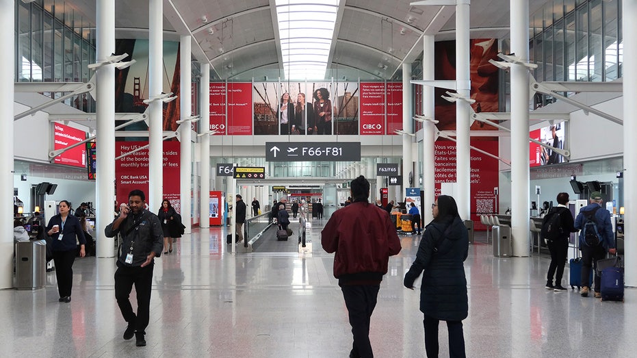 Toronto airport terminal